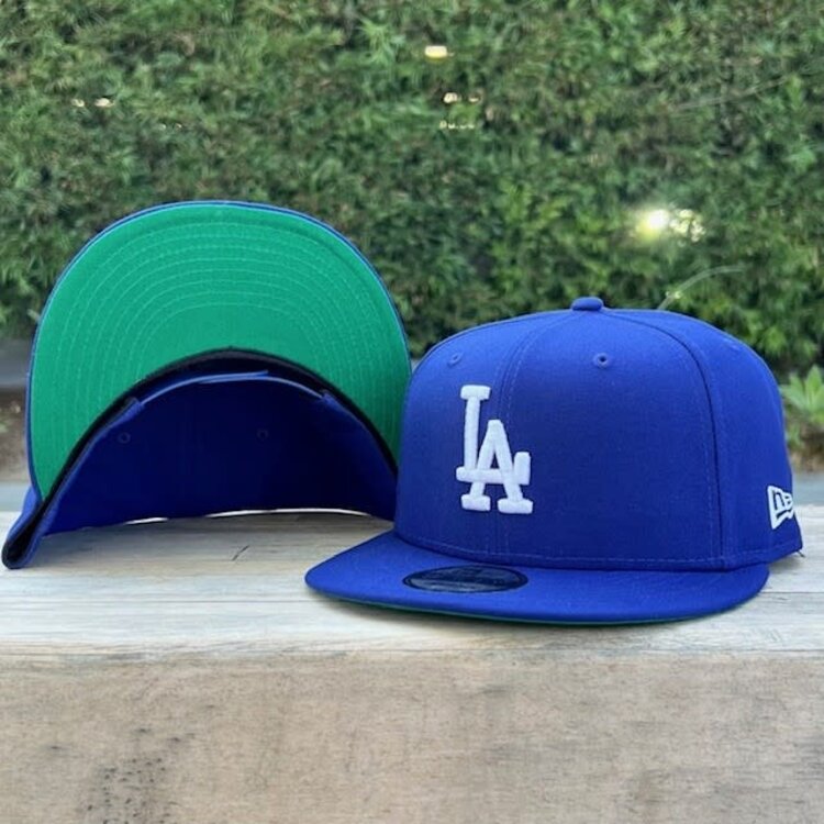 New Era LA Royal White OG Green UV 950 Snapback