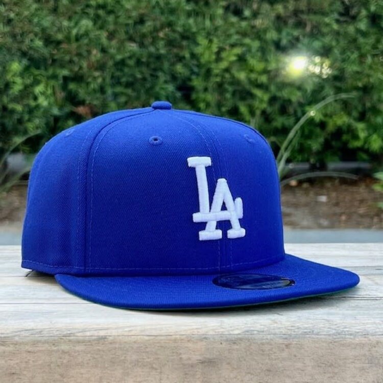 New Era LA Royal White OG Green UV 950 Snapback