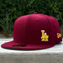 New Era LA Flawless Cardinal Gold
