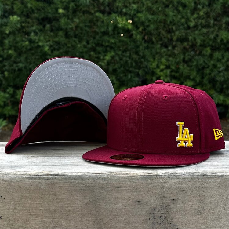 New Era LA Flawless Cardinal Gold