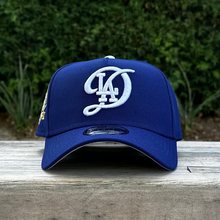 New Era LA Dodgers City Connect Royal 2024 World Series Champions 940 A-Frame
