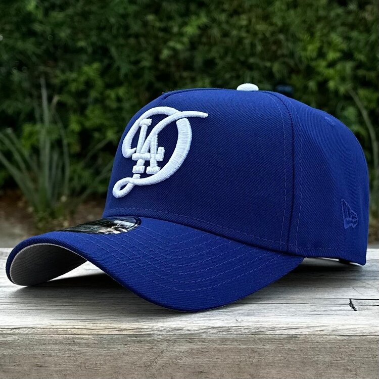 New Era LA Dodgers City Connect Royal 2024 World Series Champions 940 A-Frame