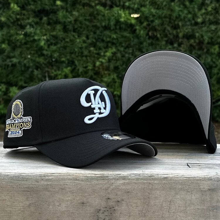 New Era LA City Connect BW 2024 World Series Champs Trophy 940 A-Frame