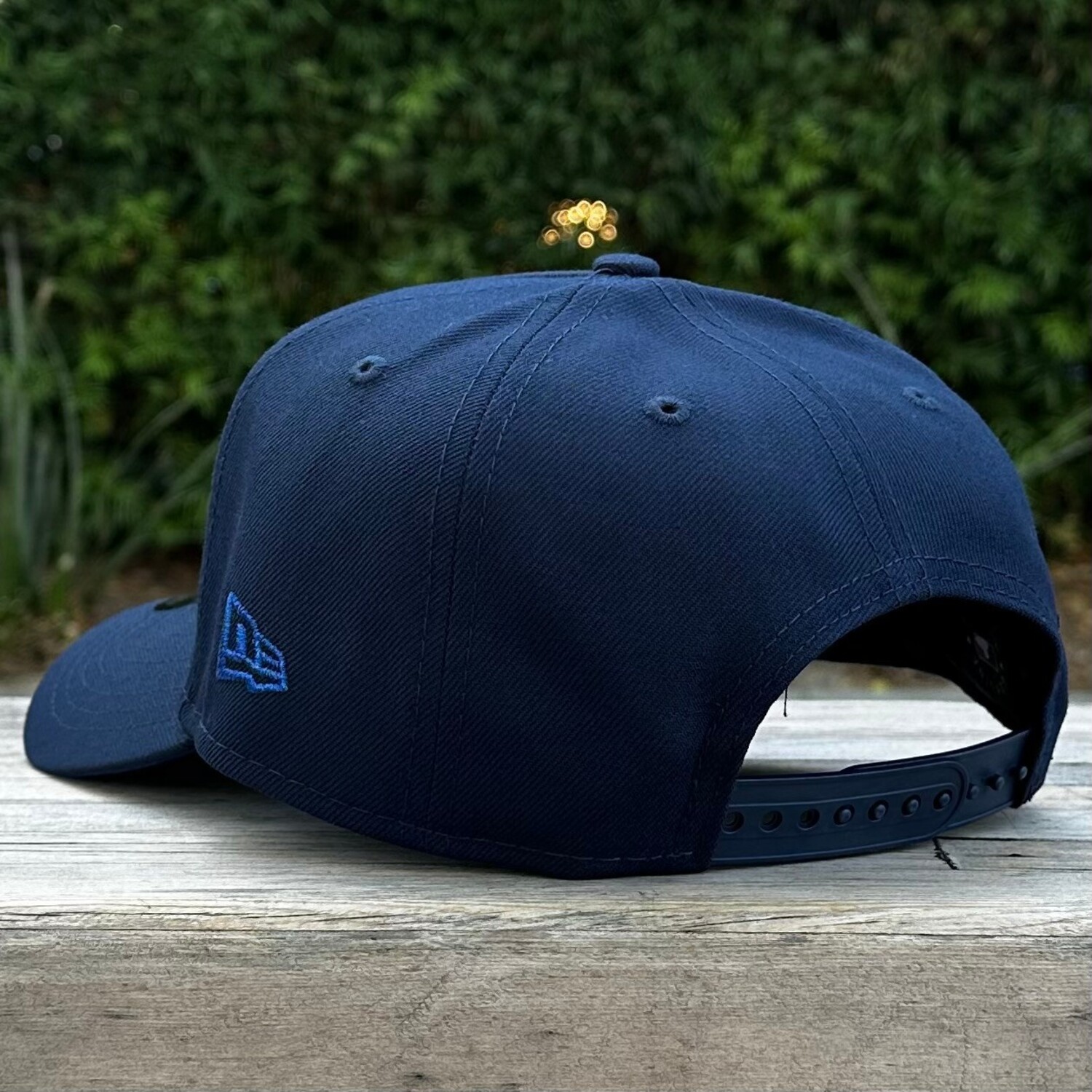 LA Dodgers Navy Metallic Gold 2024 WS Champs Royal UV 940 A-Frame