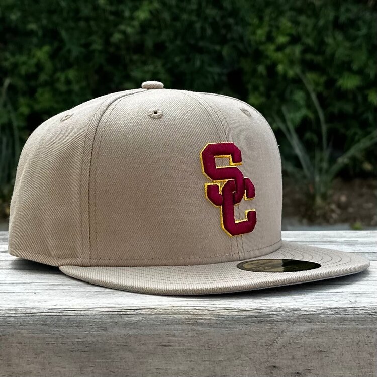 New Era SC Khaki Cardinal Interlock