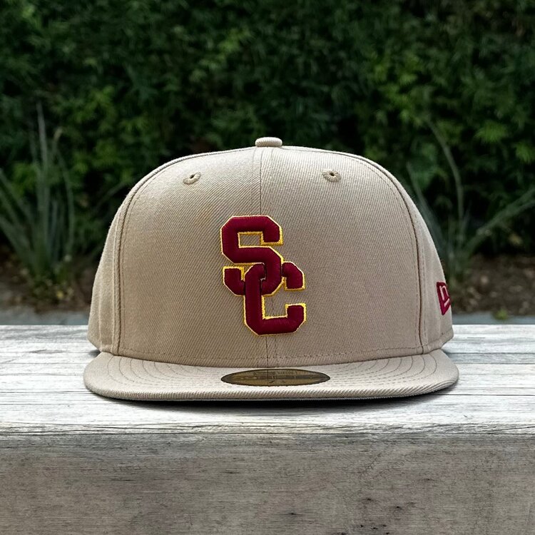 New Era SC Khaki Cardinal Interlock