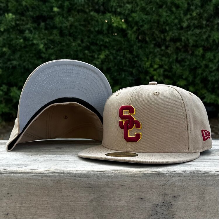 New Era SC Khaki Cardinal Interlock