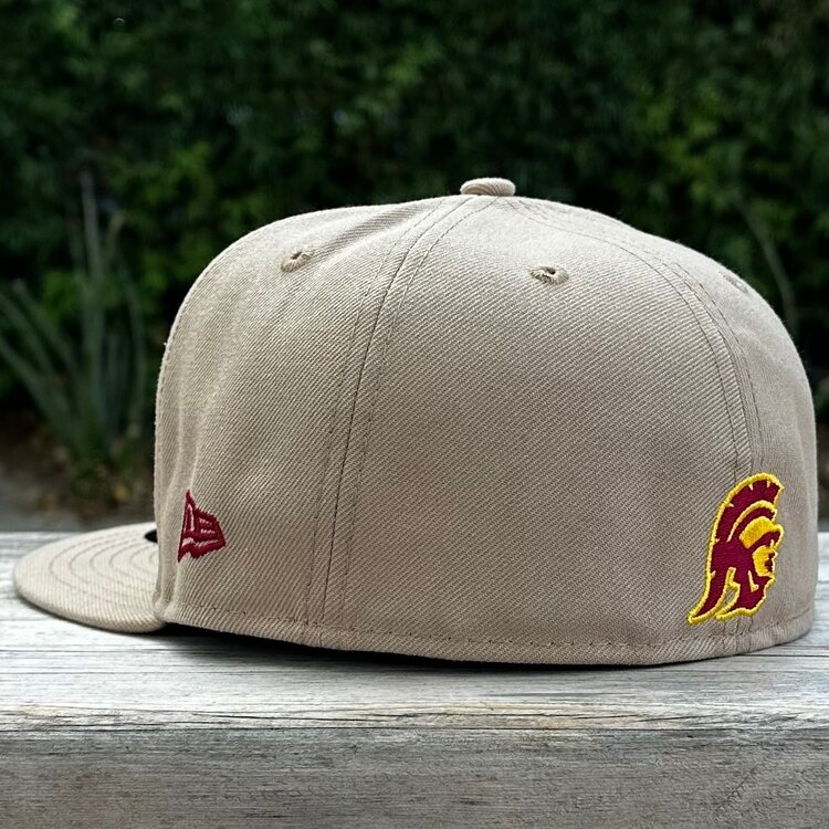 New Era SC Khaki Cardinal Interlock