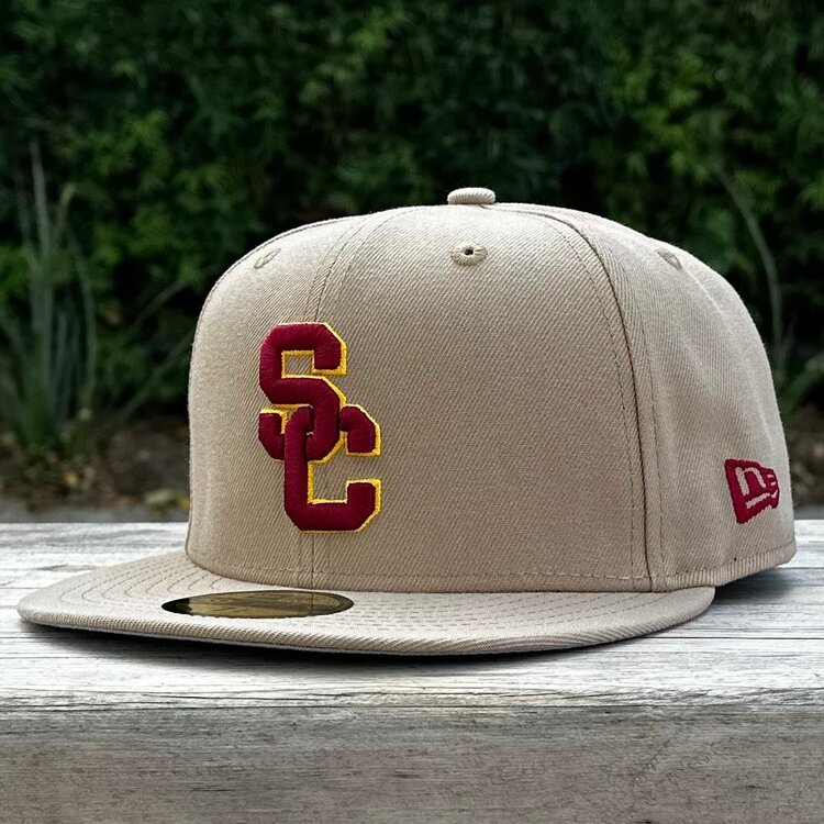 New Era SC Khaki Cardinal Interlock