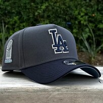 New Era LA Dodgers Graphite/Navy Trophy SP 940 A-Frame