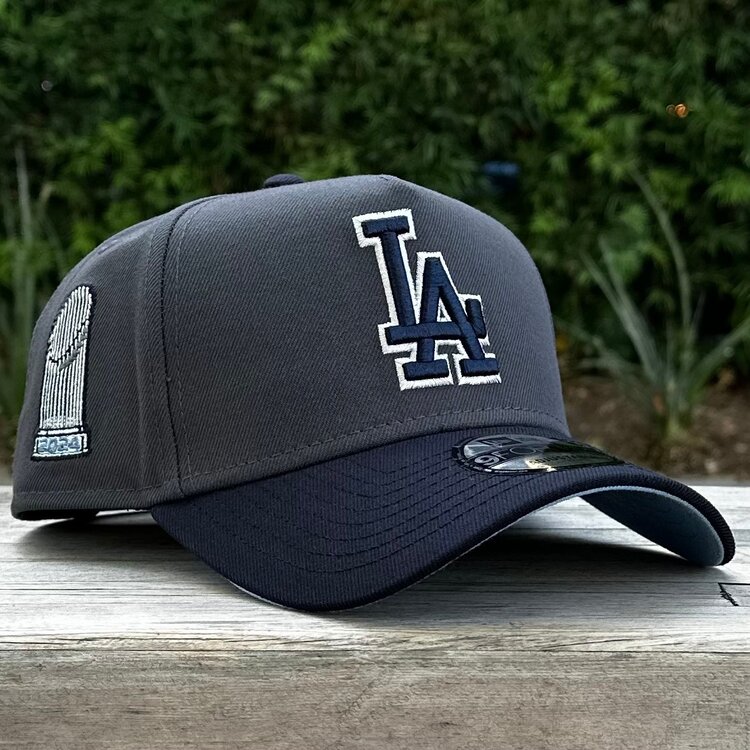 New Era LA Dodgers Graphite/Navy Trophy SP 940 A-Frame