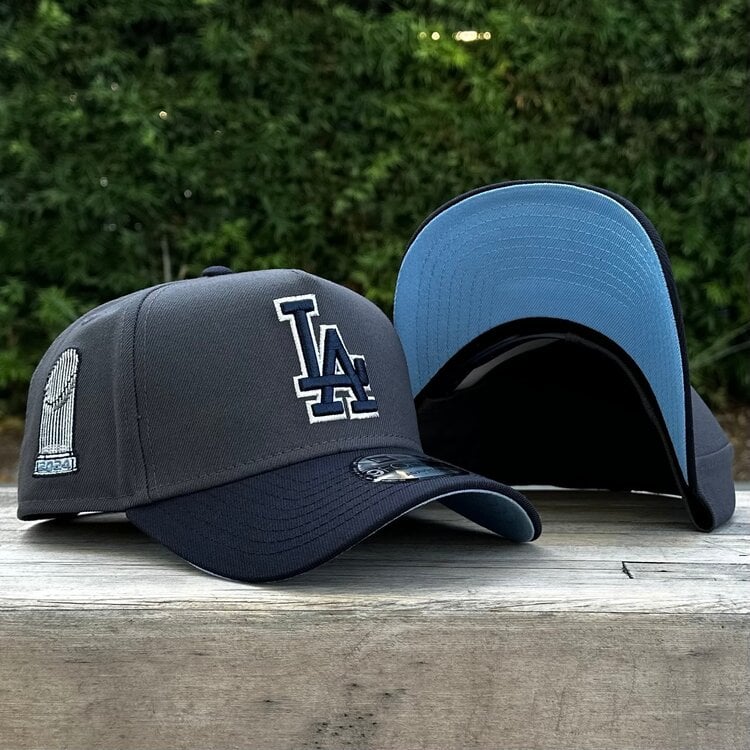 New Era LA Dodgers Graphite/Navy Trophy SP 940 A-Frame