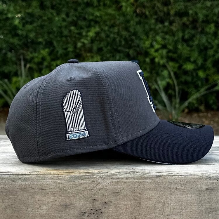 New Era LA Dodgers Graphite/Navy Trophy SP 940 A-Frame