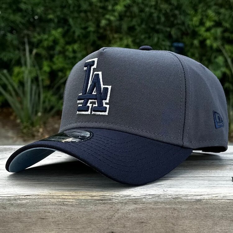 New Era LA Dodgers Graphite/Navy Trophy SP 940 A-Frame