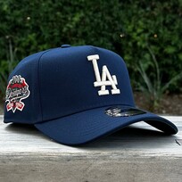 New Era LA Dodgers Navy Ivory 100th Anniv Dark Green UV 940 A-Frame