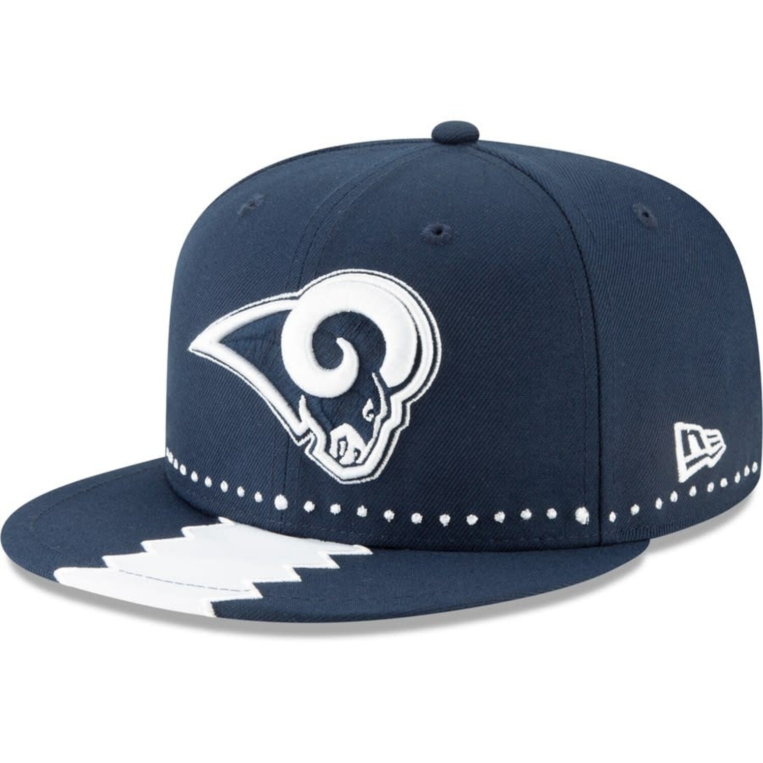 LA Rams New Era 2019 Official Draft Fitted 59/50 Team Color  display picture 2