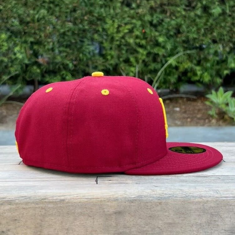 New Era LA Dodgers Cardinal Gold