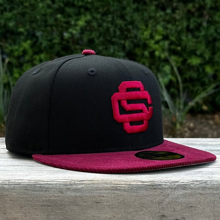 New Era SC Alt Logo Black/ Cardinal Cord