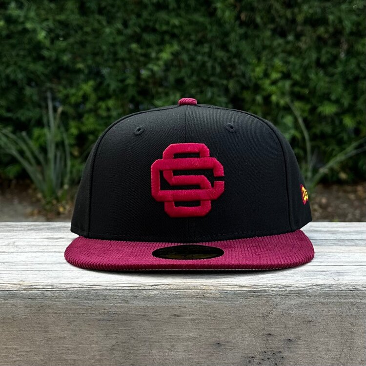 New Era SC Alt Logo Black/ Cardinal Cord