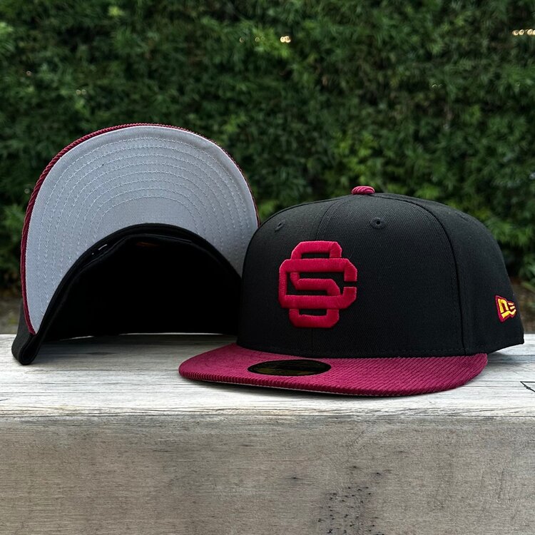 New Era SC Alt Logo Black/ Cardinal Cord