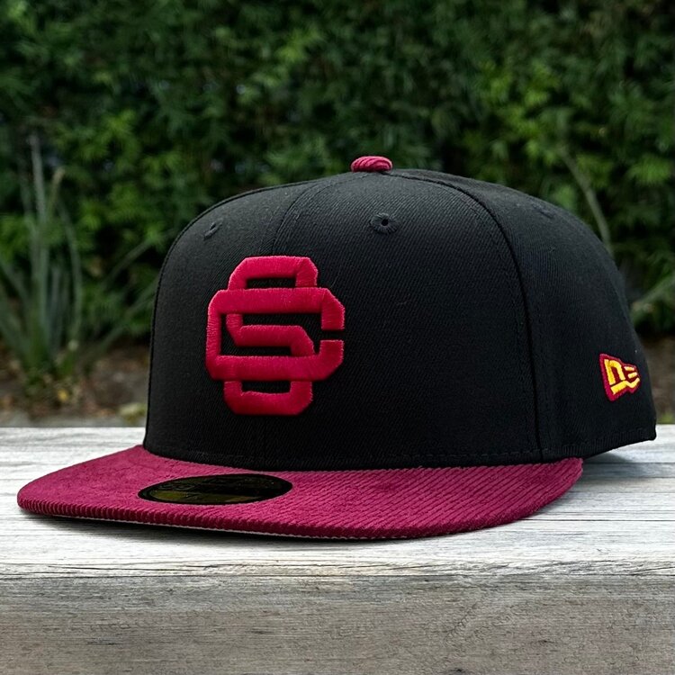 New Era SC Alt Logo Black/ Cardinal Cord