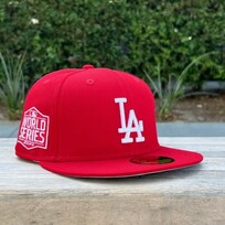 New Era LA Red White 2020 WS Gray UV
