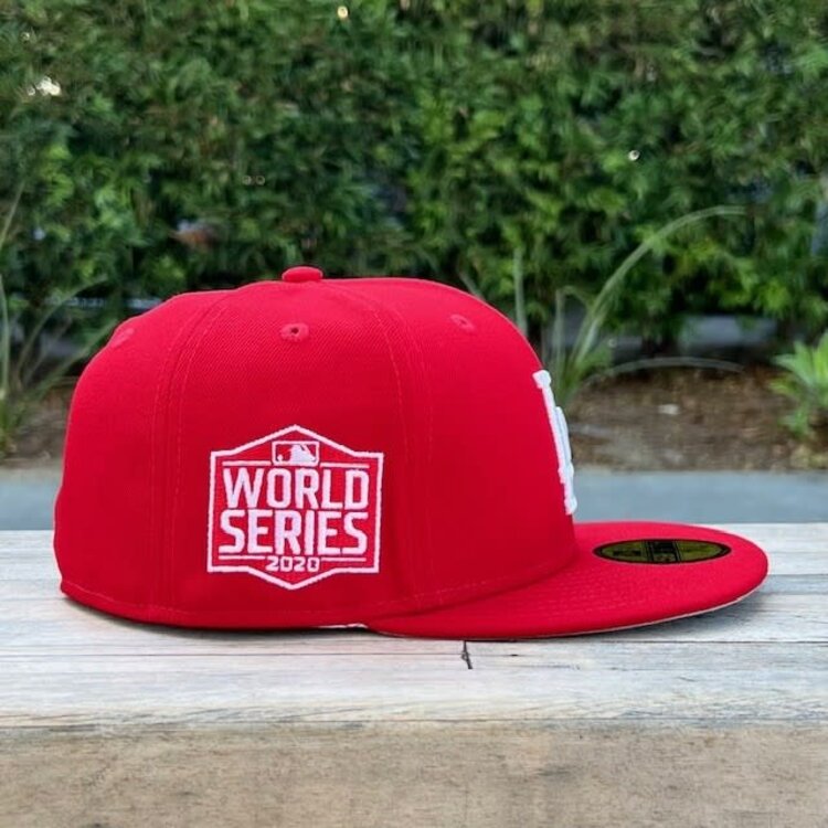 New Era LA Red White 2020 WS Gray UV