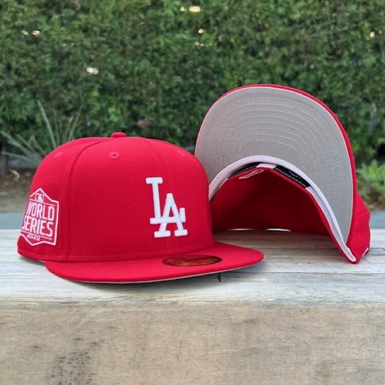 New Era LA Red White 2020 WS Gray UV