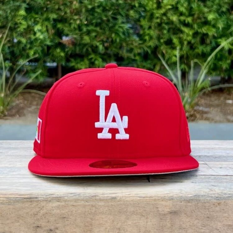 New Era LA Red Mexico Patch