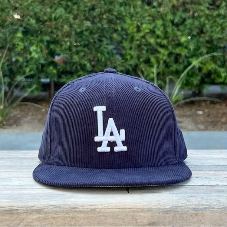 New Era LA Dodgers Navy Corduroy Gray UV