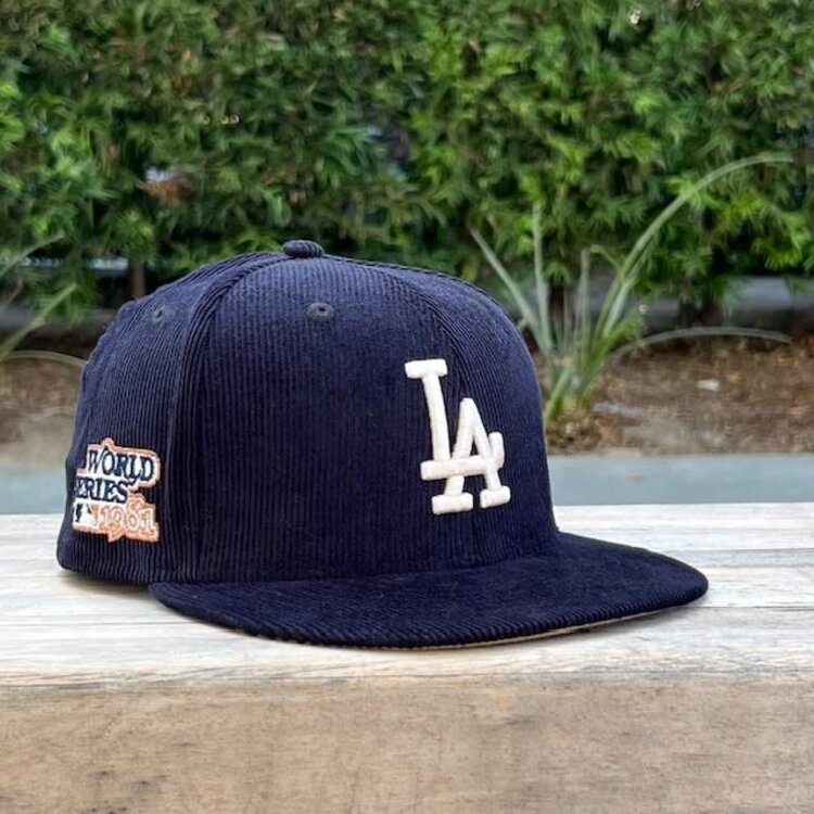 New Era LA Navy Cord 1981 WS Khaki UV