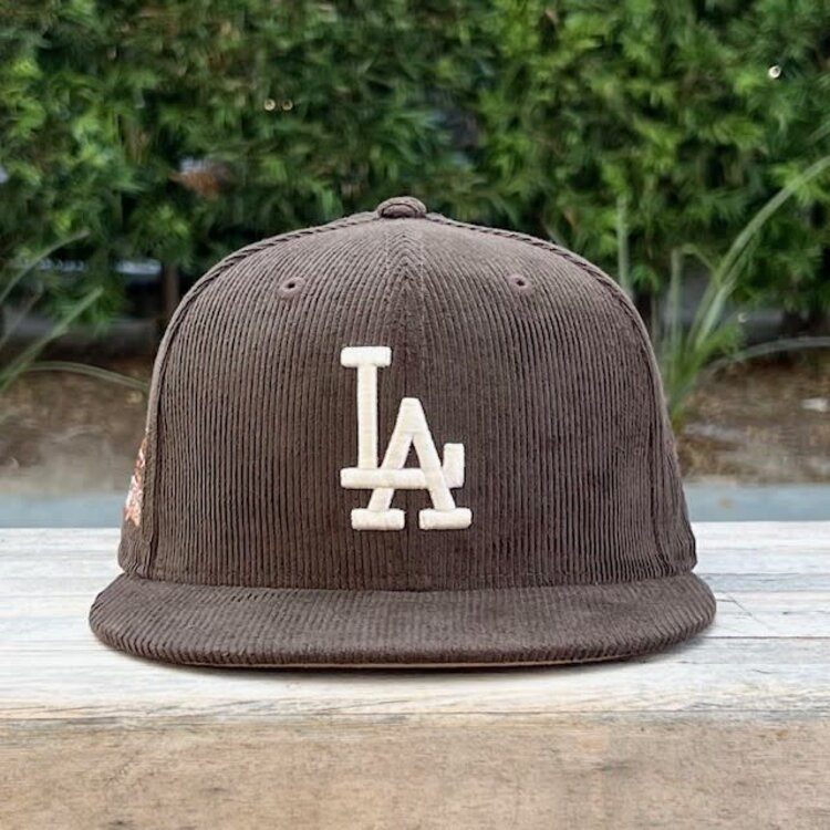 New Era LA Brown Cord 81 Khaki UV