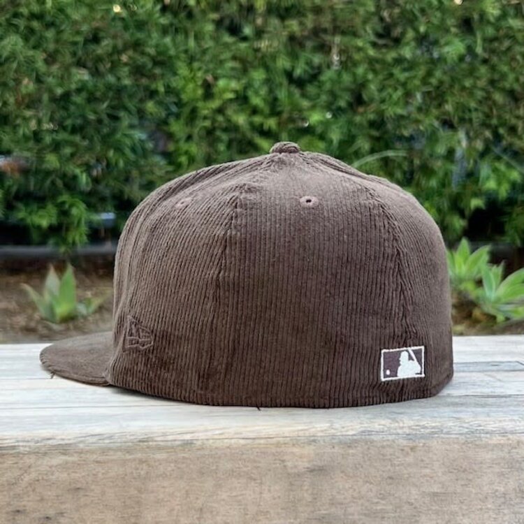 New Era LA Brown Cord 81 Khaki UV