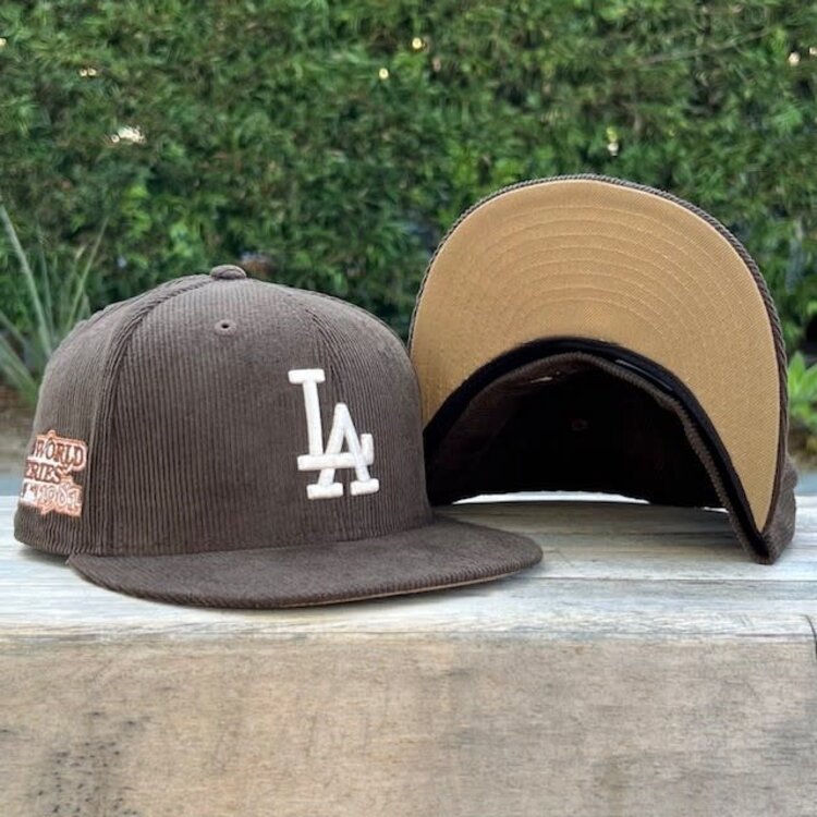 New Era LA Brown Cord 81 Khaki UV