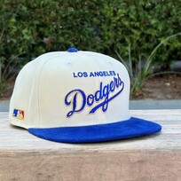 New Era LA Cursive Ivory/ Royal Cord