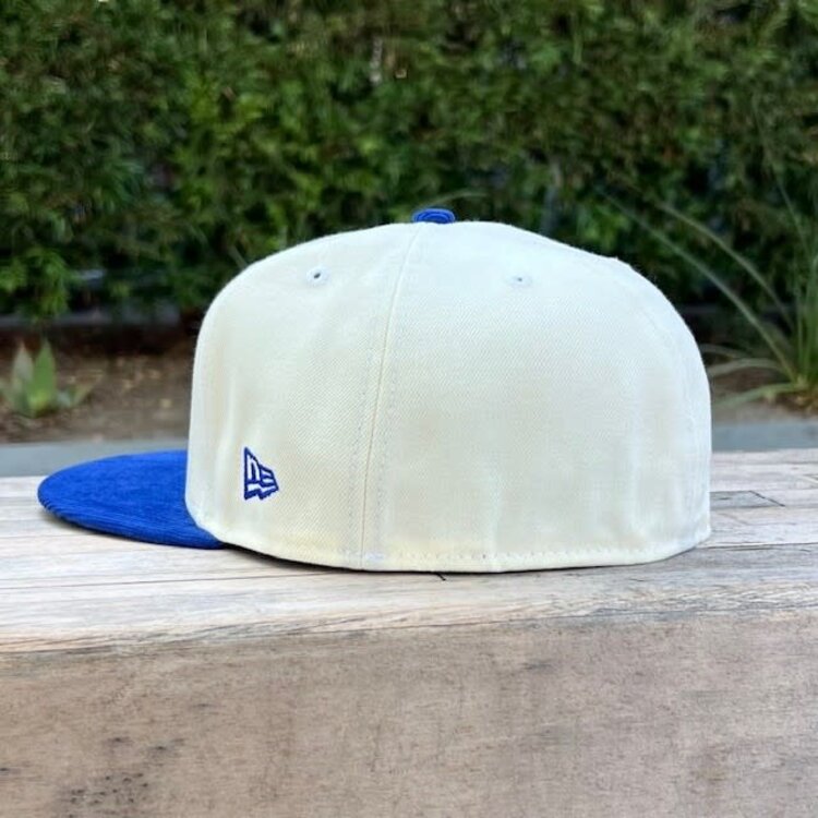 New Era LA Cursive Ivory/ Royal Cord