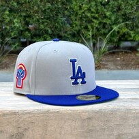 New Era LA Bicent Gray/ Royal MX
