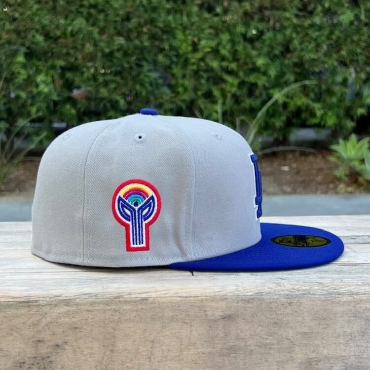 New Era LA Bicent Gray/ Royal MX