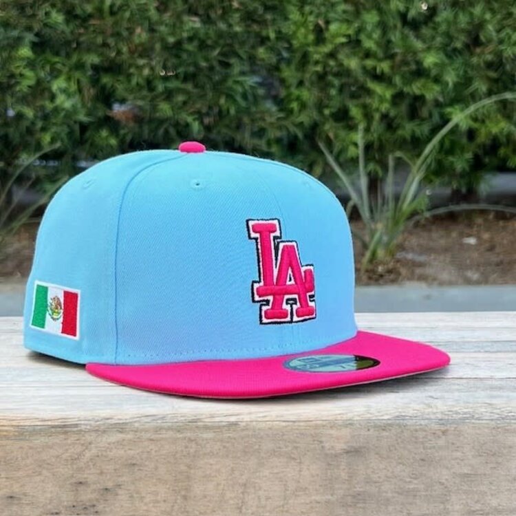 New Era LA Blue/Pink Mexico Flag