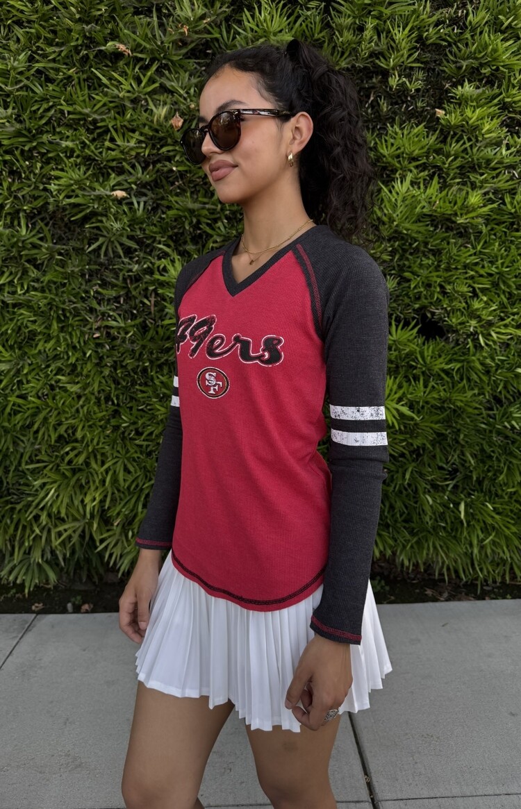 G-III SF 49ers Women's G-III Winner Long Sleeve Thermal