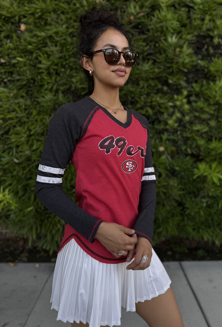 G-III SF 49ers Women's G-III Winner Long Sleeve Thermal