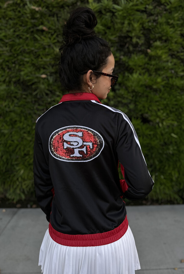 G-III 49ers Women's GIII Rebel Track Jacket