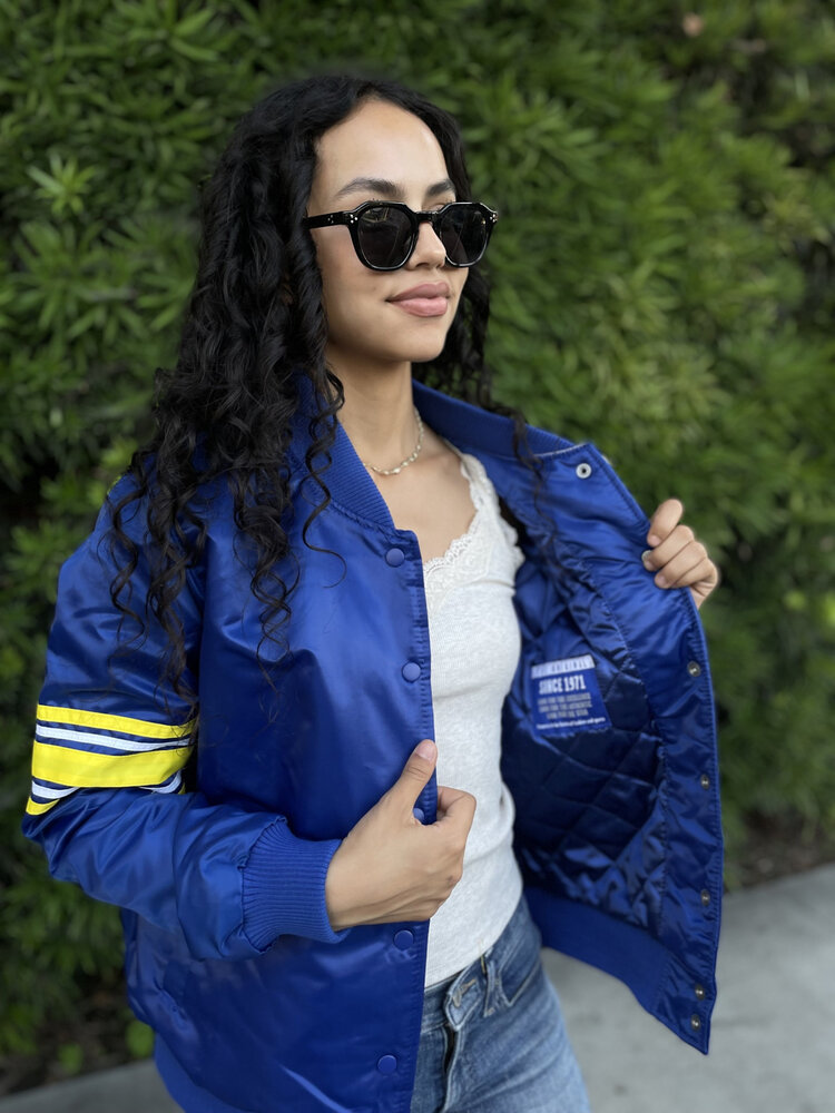 Starter Rams W Starter Line Up Varsity Jacket