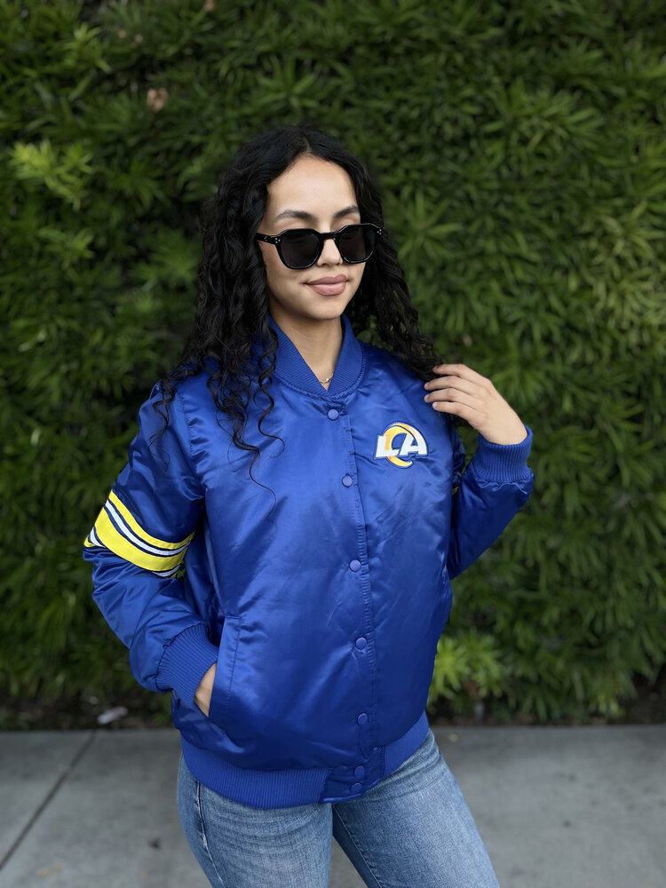 Starter Rams W Starter Line Up Varsity Jacket