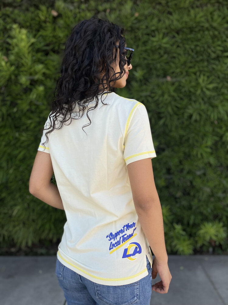 New Era Rams W NE Team Split S/S Tee