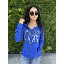 New Era LA Rams W New Era Laces Lightweight Hoodie