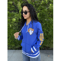 New Era Rams W NE Logo Select F/Z Hoodie