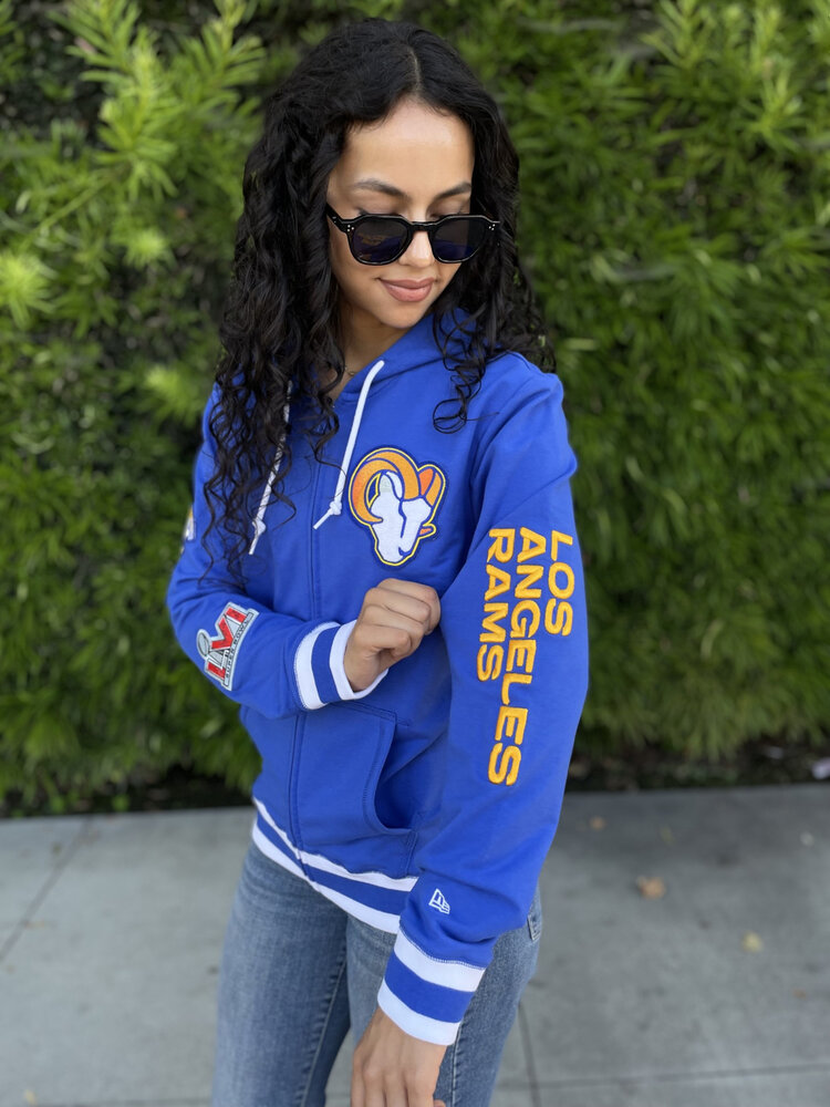 New Era Rams W NE Logo Select F/Z Hoodie