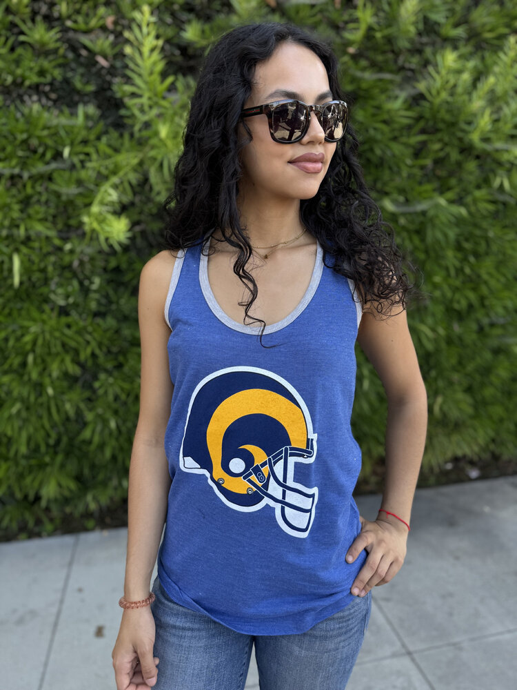 Majestic LA Rams W Tank Tested Retro