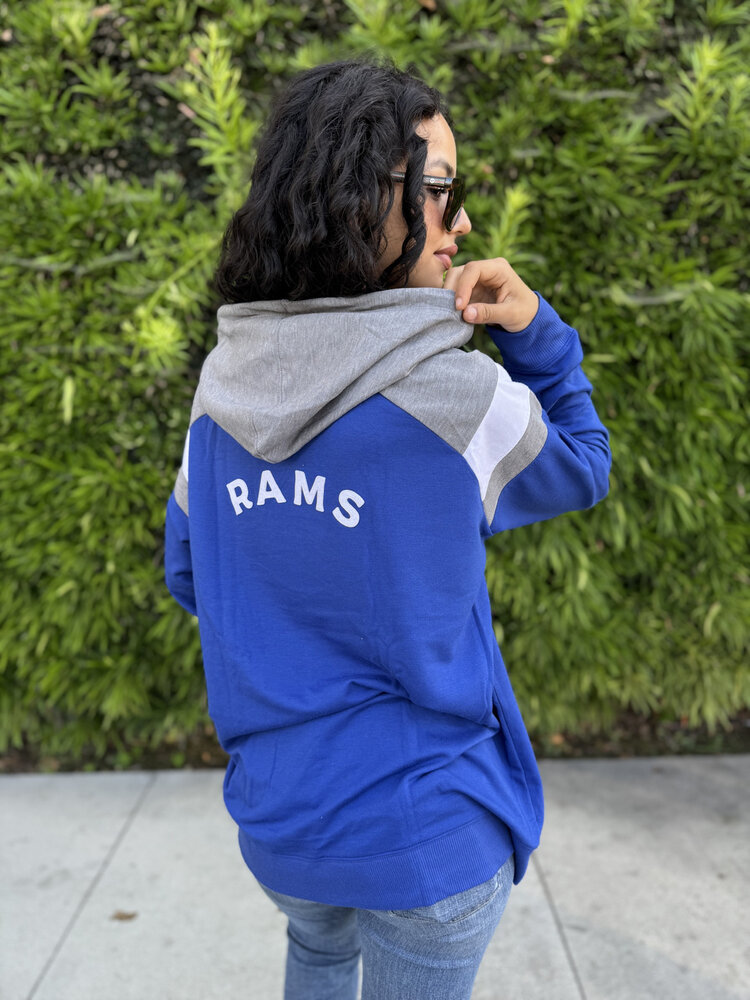 Majestic Rams W Go All Out Hood